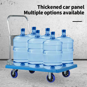 Factory Custom Steel Platform Hand Truck Folding <strong>Carts</strong> for Warehouse Trolley - Product Image 4