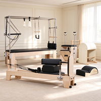 Set Pilates Reformer Terbaik yang Dapat Disesuaikan, Layanan OEM&ODM untuk Studio Yoga dan Penggunaan di Rumah