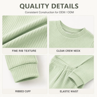 Ventes en gros de vêtements pour bébés filles, ensembles personnalisés à étiquette privée, vêtements d'hiver pour bébés de 0 à 3 mois, ensembles de vêtements pour bébés garçons de 0 à 3 mois