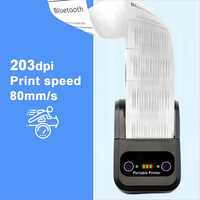 Printer Thermal Mini 58mm |   Printer Resi Portabel untuk Android IOS Windows Mac