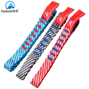 Eslinga de escalada Camnal para exteriores, de nailon plano de 12 cm con ojales, para rescate en escalada en roca - Product Image 1
