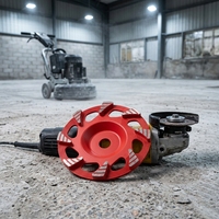 Disque de meulage diamanté en spirale turbo PANGU 6 pouces, 8 segments, pour béton et pierre, compatible avec les meuleuses d'angle Hilti DG/DGH 150