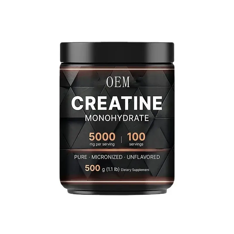 Chất lượng cao Creatine Monohydrate Bột 500 gram tinh khiết Unflavored Creatine bột