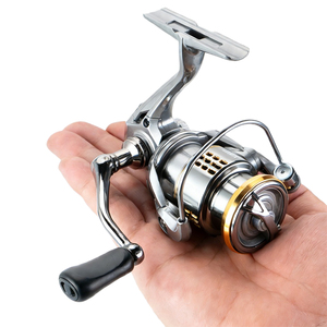Carrete de Pesca Ultraligero de 140g, 500/800/1000, Zero Play, para Pesca en Hielo, Relación de Engranajes 5.2:1, Arrastre Máximo de 5kg, Carrete de Aleación de Aluminio, Manivela Plegable - Product Image 1
