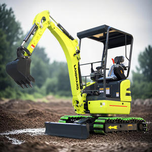 Commercio all'ingrosso 2.6 Ton multifunzione Mini escavatore Diesel EPA compatto movimento terra scavatore nuovo idraulico escavatore cingolato - Product Image 3