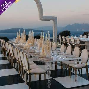 Mesa de Banquete Moderna y de Buena Calidad para Eventos y Fiestas, Mesa de Banquete de Acrílico de Alta Calidad - Product Image 1