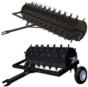 Aérateur de <span class=keywords><strong>pelouse</strong></span> à <span class=keywords><strong>rouleau</strong></span> 36 "48" 60 "Aérateur de <span class=keywords><strong>pelouse</strong></span> ATV avec roues <span class=keywords><strong>sans</strong></span> aérateur de tambour - Product Image 1