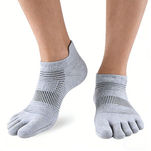 Coolmax Running <strong>Socks</strong> with Logo <strong>Toe</strong> Separator Ankle <strong>Socks</strong> <strong>for</strong> Men Women - Product Image 3