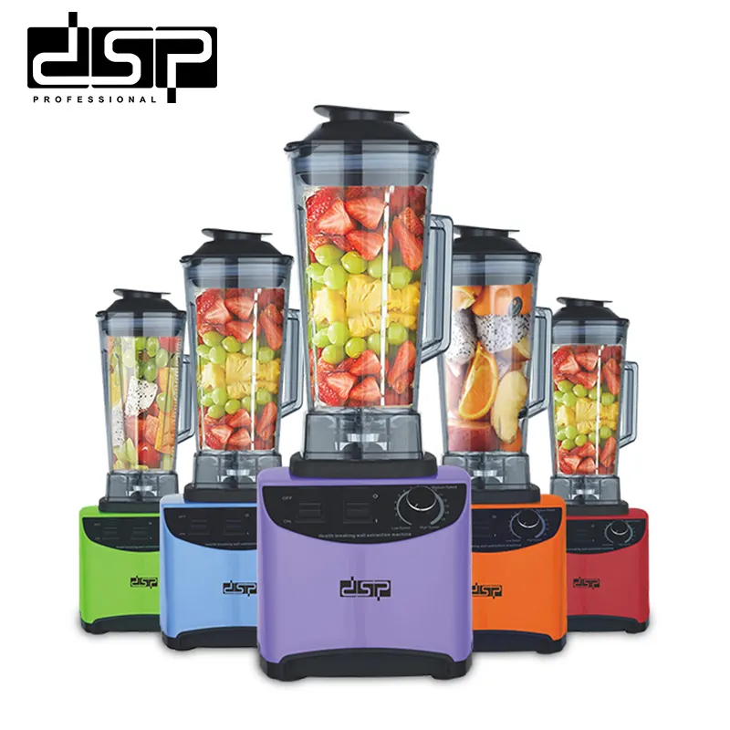 DSP Blenders and juicers Electric Household 15 speeds with pulse button 2000W new design commercial blender