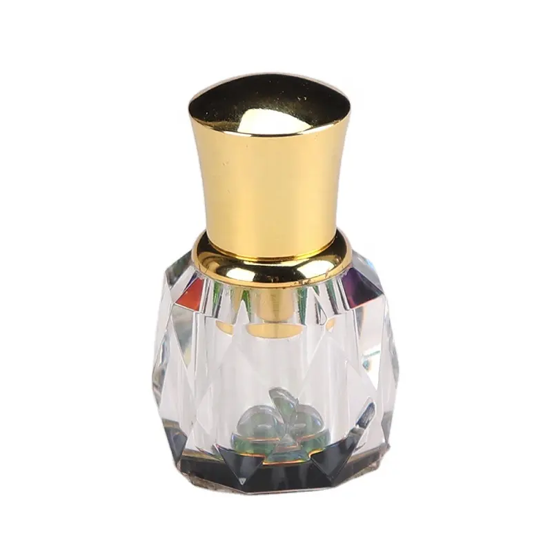 Özel 1ml kristal parfüm cam silindir şişe boş rulo küçük uçucu yağ şişeleri
