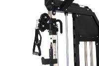 Appareil de musculation tout-en-un pour la maison, rack commercial multifonctionnel avec câble Smith, rack à squats en acier, pour triceps et bras