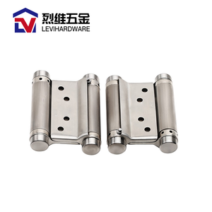 Wholesale Professional Hardware Accessory Furniture 304 Stainless Steel Iron Metal <strong>Round</strong> Corner Spring Butt Pivot Door <strong>Hinge</strong> - Product Image 1