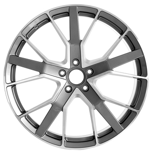 ล้อแม็กซ์อะลูมิเนียม T6061 ขนาด 20 นิ้ว ขอบ 20x9 ET30 5x112 สี Gunmetal ขัดเงา ผลิตแบบ Monoblock สำหรับ Audi Q8 Q7 A6 QS5 โปรโมชั่นพิเศษ - Product Image 1