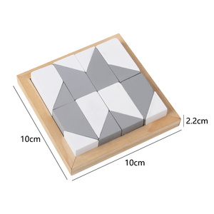 Hot New Wooden Hidden Building Blocks Puzzle Children's Early Education Logical Thinking Training Board Game Puzzle Baby Toy - Product Image 5