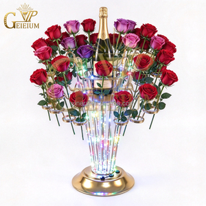 New bar club Lounge wedding Wedding Birthday Party Event LED VIP Bottle Service Floral Decor Light Up Shot Glass <b>holder</b> - Product Image 6