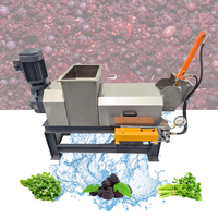 Presse à double vis en acier inoxydable pour légumes, machine de déshydratation des résidus alimentaires, déchiqueteuse de pulpe de noix de coco et de mûres
