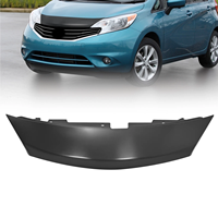 Pour Nissan Versa Note 2014-2016 NI1201100 Grille noire de protection du capot en ABS