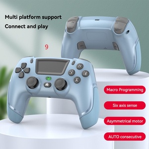 PS4操纵杆双冲击无线游戏机游戏手柄PS4游戏控制器 - Product Image 5