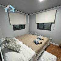 Maison préfabriquée pliable de 20 pieds, 2 à 5 chambres, maison conteneur extensible |   Villa portable de luxe pour hôtel boutique et complexe écologique