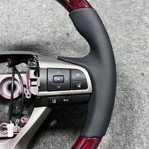 Volante de Cuero y Madera Personalizado para <span class=keywords><strong>Lexus</strong></span> IS350 <span class=keywords><strong>IS200</strong></span> IS460 GX470 ES350 SC430 RC350 LC500 IS359 - Product Image 6