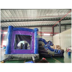 Casa Gonfiabile a Tema <span class=keywords><strong>Gaming</strong></span> con Scivolo, Castello Gonfiabile di Grado Commerciale per Parchi Divertimento ed Eventi - Product Image 4