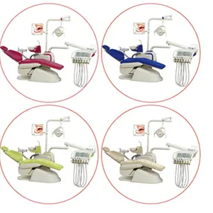 红安医疗便宜牙科椅单价混色舒适牙科椅单元