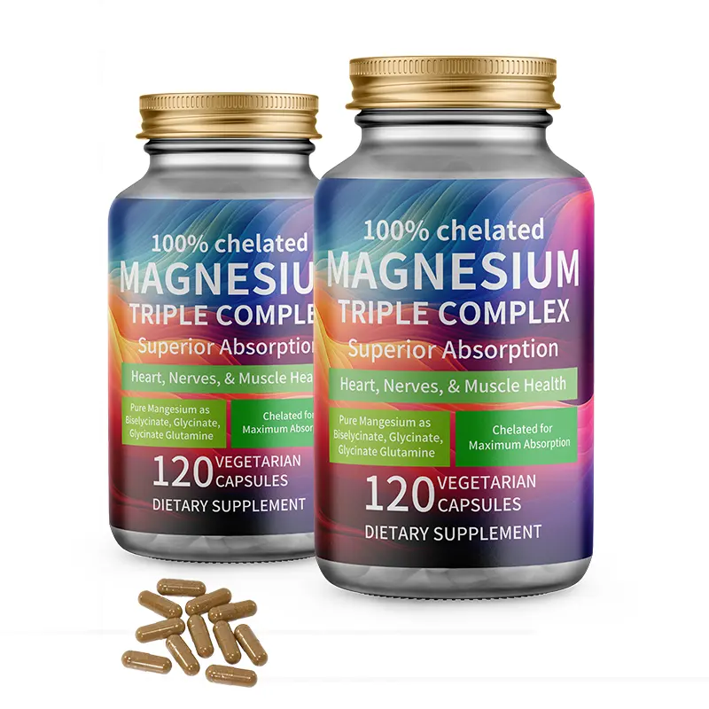 Factory Supply OEM Private Label magnesium citrate complex Sleep Supplement 500mg Magnesium citrate Capsules