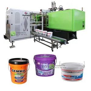 Customized Plastic Pail Detergent Bucket Injection Molding Machine IML Plastic Mould Machinery