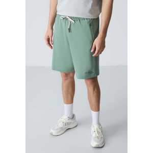 Tommylife <b>Men's</b> Standard Fit Cotton <b>Shorts</b> Light <b>Green</b> 81276 Basic Comfortable Wear - Product Image 6