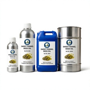 Certified ISO & GMP 1KG Sweet Fennel <b>Essential</b> <b>Oil</b> Foeniculum Vulgare Herbal <b>Oil</b> - For Cosmetics Manufacturing - Bulk Wholesaler - Product Image 2