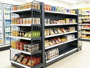 Estanterías de Acero Laminado en Frío de Doble Cara Resistentes y Personalizadas para Supermercados, Góndolas y Exhibidores - Product Image 3
