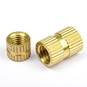 10 cái/túi Brass có khía chủ đề chèn Nuts ép phun Brass chèn <span class=keywords><strong>Nut</strong></span> cho 3D in Metric <span class=keywords><strong>M1</strong></span> M2 M2.5 M3 - Product Image 2