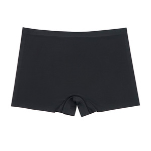 Pantalon <span class=keywords><strong>de</strong></span> sécurité à quatre coins pour femmes sans couture <span class=keywords><strong>de</strong></span> couleur Midriff Boyshort une pièce - Product Image 4