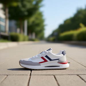 Zapatos Casuales Transpirables para Hombre, con Entresuela de EVA, Suela de Goma, Punta Redonda, con Cordones, a la Moda, de Colores Mixtos, para Todas las Temporadas - Product Image 2