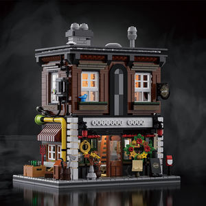 66055 Creative Street View Tienda de Antigüedades, Bloques de Construcción para Armar, Modelo de Ladrillos, Juego de Bloques de Construcción Educativos para Niños, Juguete, Regalo al por Mayor - Product Image 5