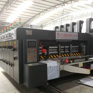 Nieuwe High-Speed Automatische Vierkleurendruk Matrijzen Snijmachine Full Set Kartonmachines Apparatuur Spot Levering - Product Image 1