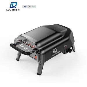 2 In 1 Gas And Charcoal Outdoor 14 Inch Pizza Oven Versatile And Flexible Cooking Wood Fired Outdoor Kitchen Gas Pizza Oven