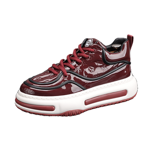 Zapatos de Hombre Estilo Europeo, de Piel Sintética Brillante con Cierre, Tejidos y Cómodos, Modelo Primavera 2026, Microfibra, Personalizados con Estampado - Product Image 5