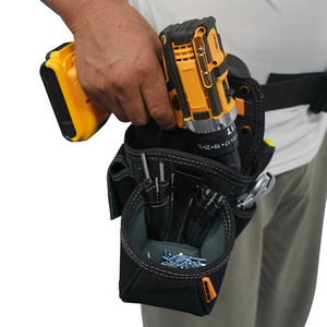 Échantillon gratuit, sac à outils en cuir de haute qualité, résistant, pour les professionnels, fabriqué en usine, ceinture à outils personnalisable - Product Image 5