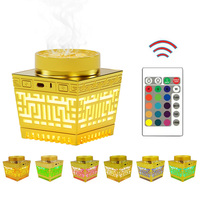 Ensemble de brûleurs d'encens chinois 7 couleurs Lumière LED Voiture Portable Diffuseur de parfum Métal Bakhoor Brûleurs d'encens d'église