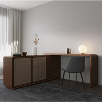 Armoire de rangement de cuisine haute Offre Spéciale table et chaises en rotin extensible ensembles meubles de salon bureaux d'ordinateur