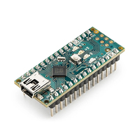 Placa de Desarrollo Original Arduino Nano A000005, Placa Microcontroladora 3.x ATmega328, Compatible con Breadboard