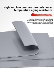 Espuma de <span class=keywords><strong>Silicona</strong></span> Líquida Gris HT800, Resistente a Altas Temperaturas, Retardante de Llama, Aislante, Junta para Baterías de Nueva Energía - Product Image 3
