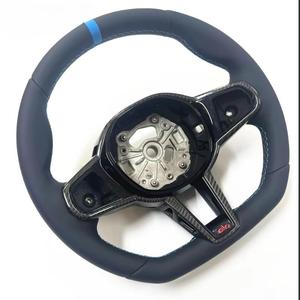 Volant sport en fibre de carbone et cuir, modèle modifié 2025 M4 CS, nouvelle série X3 X4 X7, compatible M2 M6 pour BMW. Série - Product Image 3