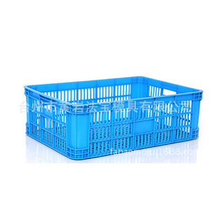 Plastic Turnover Baskets Rectangular Storage <b>Crates</b> Stackable For Vegetables Clothing Logistics Cargo Frames Mold - Product Image 3