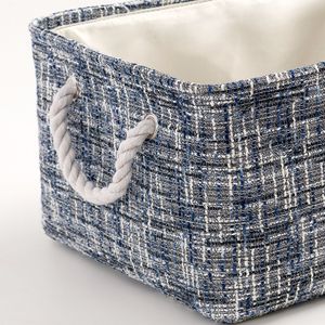 2022 Newest Pp Woven Bag China Toy Folding Laundry Basket Cloth Storage Box