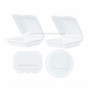 Trung quốc dùng một lần 100% phân hủy sinh học compostable 5 6 ngăn bữa ăn chuẩn bị thực phẩm container và khay - Product Image 6