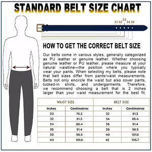 Nuova Cintura da <span class=keywords><strong>Donna</strong></span> in Pelle PU con Motivi Incisi e Goffrati, Design Trendy con Fibbia in Metallo Decorata per Abiti e Jeans - Product Image 5