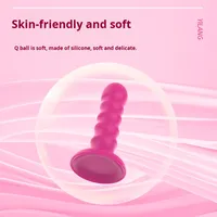 Baguette magique Yimeng pour stimulation anale, appareil de masturbation unisexe, plug anal, jouet de massage anal, 100% étanche, jouet sexuel Q-bouncy