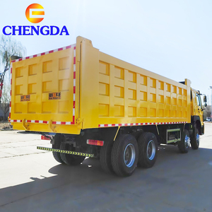 Camion benne HOWO 8x4 2020, 375 CV, 50T <span class=keywords><strong>de</strong></span> puissance, cabine FRESH, 12 roues, avec benne à levage avant carrée - Product Image 6